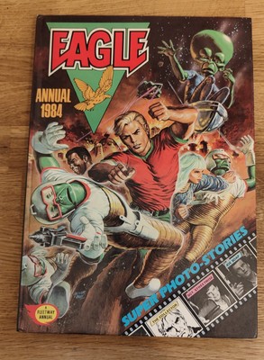 ANNUAL - Vintage Eagle Annual 1984 Hardcover British Comics 