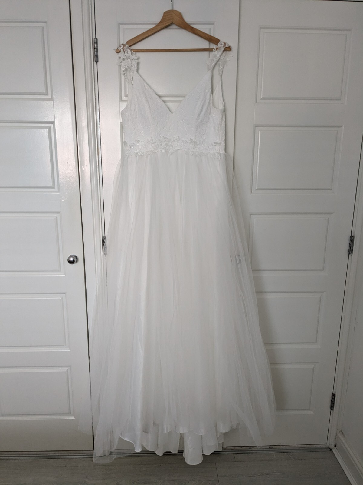 Wedding dress, used, size equivalent to 1012 eBay
