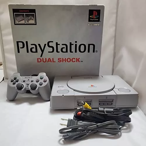 Sony PlayStation 1 PS1 SCPH-9000 Game Console Full Box Tested NTSC-J  (Japan) F/S