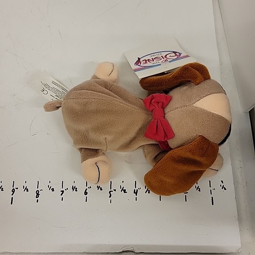 Disney Store Parks Lady and The Tramp - Jock - Mini Sitzsack Plüsch 9 Zoll - 4 Stück - Bild 4 von 7