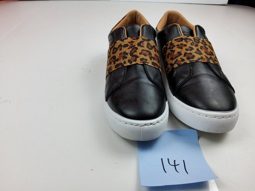 Journee Collection Womens Bil Leopard Leather Slip On sneaker 6.5M(lot 141) - Picture 7 of 7