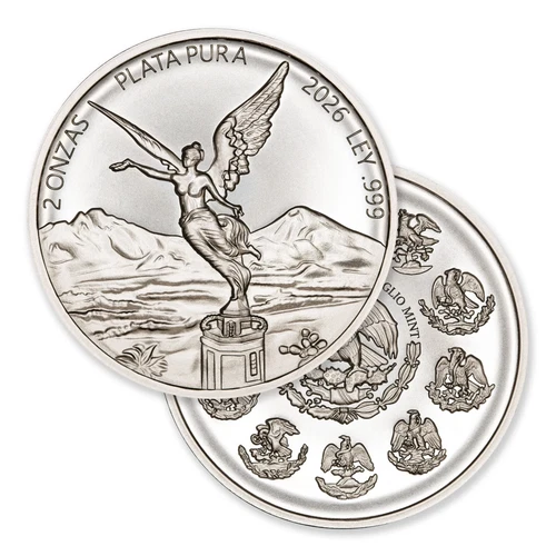 2026 Intaglio Mint Libertad Tribute 50mm 2 oz Silver Round