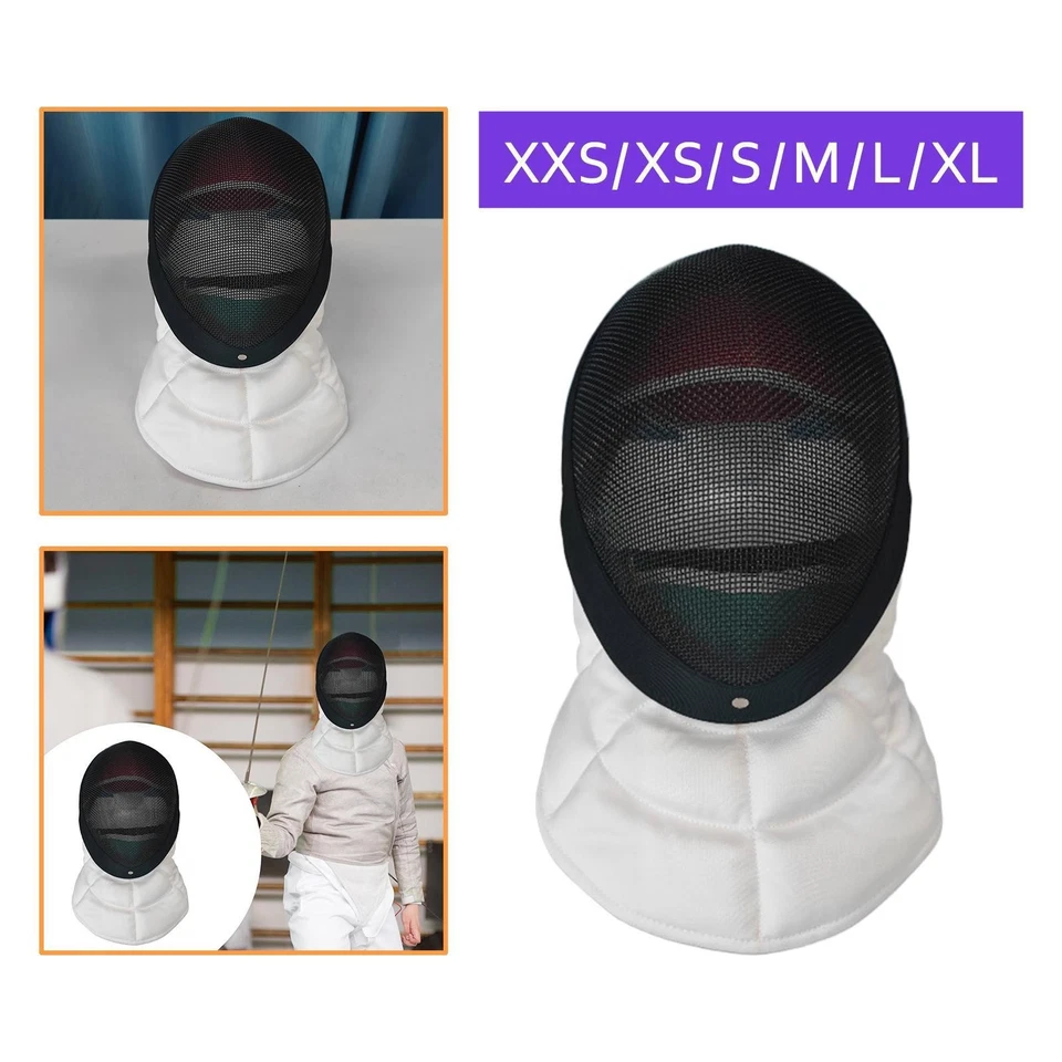 Masque de protection faciale et casque d'escrime pour l'entraînement - Photo 2/2
