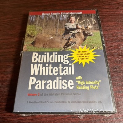 M2-57 DVD - BUILDING WHITE TAIL PARADISE VOL 2 - NIB, SEALED