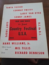 Buck Lake Country Festival Souviner Program 1972