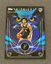 Dylan Harper Rc #no-17 2025-2026 Topps Midnight Night Owls Spurs Rookie /149
