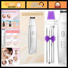 4-in-1 Blackhead Remover Tool Set, Skin Scrubber Face Spatula for Pore Cleansing