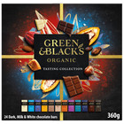 GREEN & BLACK'S Organic Dark, Milk & White Collection 24X15g- Delicious Gift Box