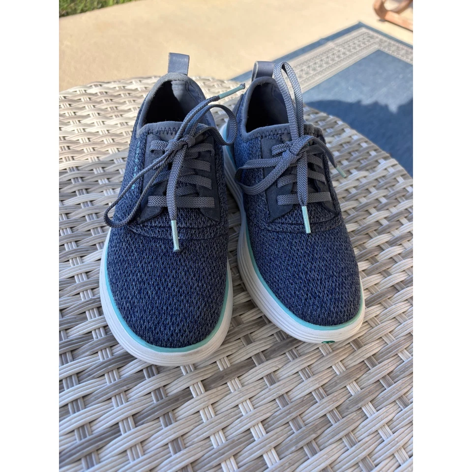 Cole Haan Niños Granpro Tenis Deportivos Azul Ligero Tejido Cómodo Zapatos Foto 2 de 4