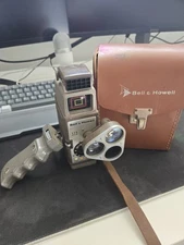 [MINT] Vintage BELL & HOWELL #333 8mm Movie Camera W SunOMeter 