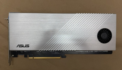 ASUS Hyper M.2 X16 Gen 4 PCI Express PCIe 4.0 Expansion Card