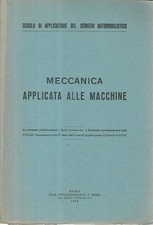 Meccanica applicata alle macchine