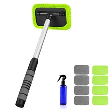 XINDELL Windshield Cleaning Tool for Car – Extendable Handle Window Cleaner w...
