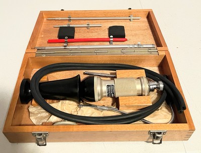 Vintage Air Sonic Industrial Engineer/Mechanic Stethoscope In Case