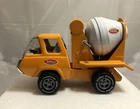 Vintage 1970s Tonka Cement Mixer Truck – Yellow Pressed Steel