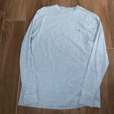 Duck Camp Men's Long Sleeve Shirt Size Small Blue