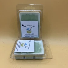 Two Wax Melts Max Scented " Coconut Soleil " - Each 2.5 oz / 6 cubes