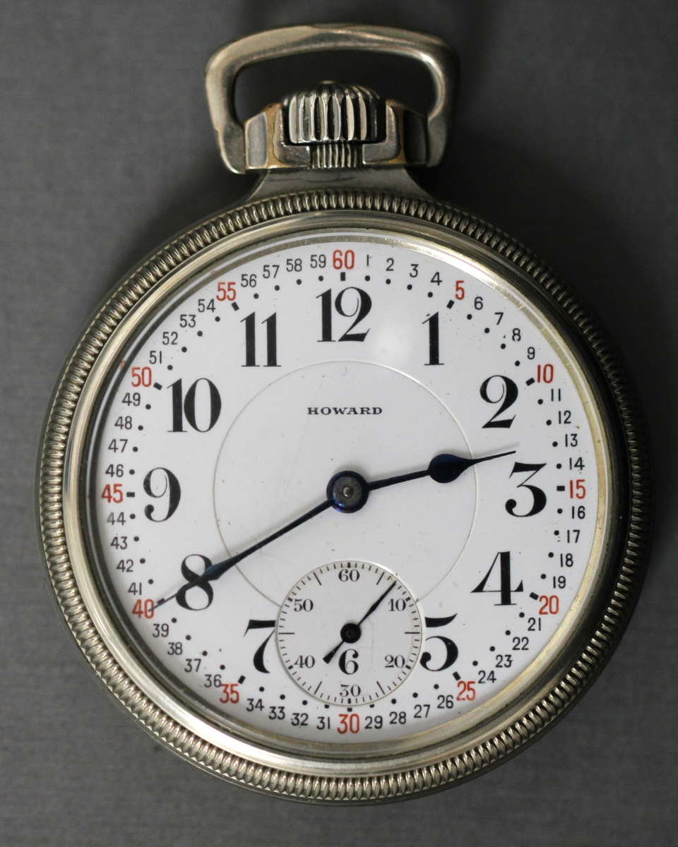 1915 E. Howard Series 0 Model 1907 16 Size 23 Jewels Railroad 