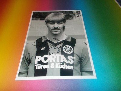 Jürgen Mohr  Eintracht Frankfurt  signiert signed Autogramm auf 20x28 Foto