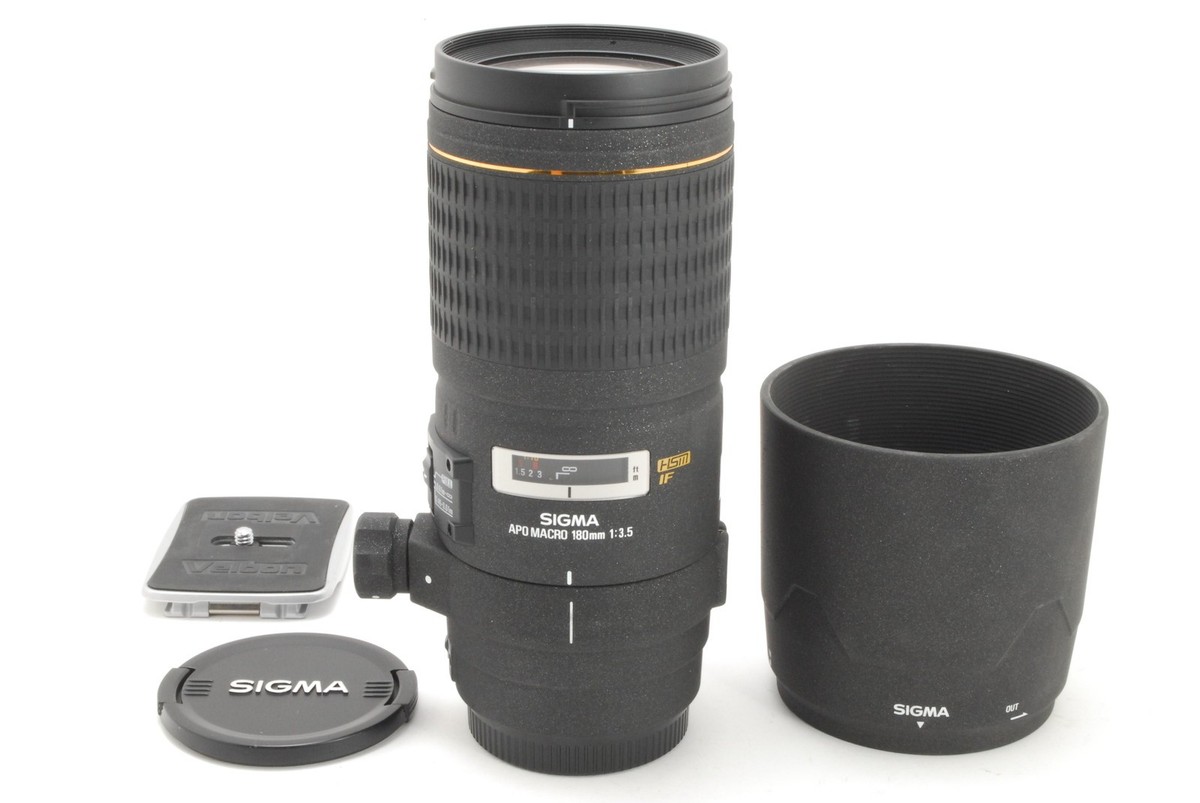 Sigma AF 180mm f/3.5 APO Macro EX HSM [Near MINT] Lens For