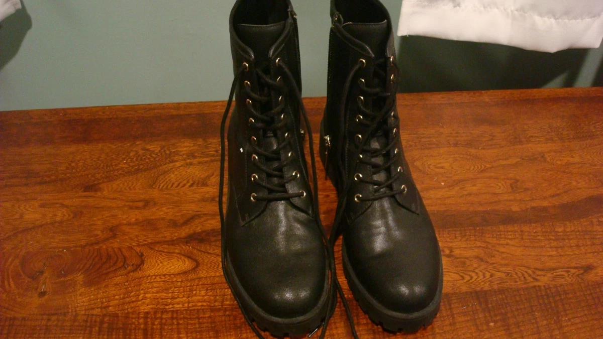 NWOB Coach 1941 Leather Combat Boots Coach 1941 Black Colson Signature Chelsea Boots Coach 1941 main image 3