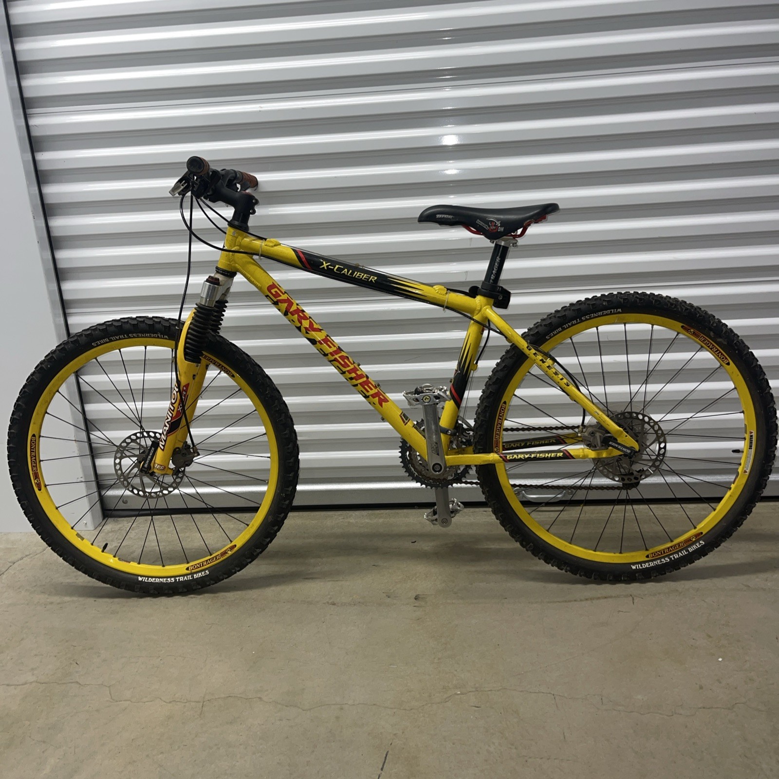 Vintage Gary Fisher X-Caliber Mountain Bike Manitou X-Vert Suspension 26”