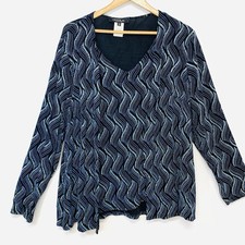 Vtg Onyx Nite Top Woman 1X Sparkle Faux Twin ...
