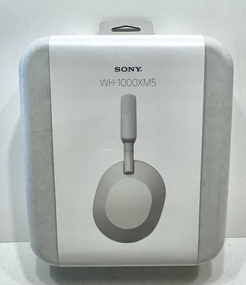 Sony WH-1000XM5 Bluetooth Wireless Noise-Canceling Headphones (Silver) (NISB)