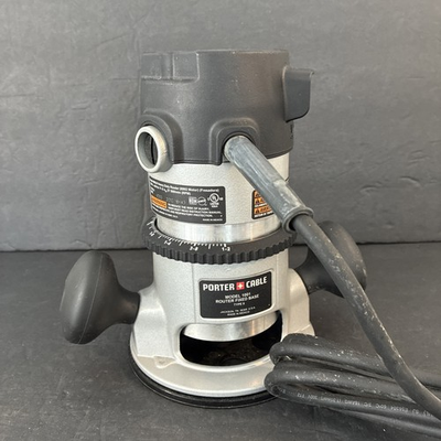#ad #ad Porter Cable Router Model 690LR 1001 Base 6902 Motor 1 1 2 HP Heavy Duty TESTED $89.90