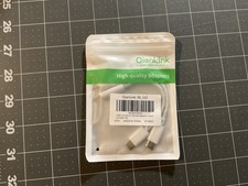 QianLink USB C to 3.5mm Adapter - 2 Pack, White, Unused, New, T2