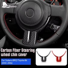Real Carbon Fiber Steering Wheel Cover for Subaru BRZ Toyota 86 2012 - 2016