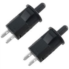 Refrigerator Door Light Switch 2PCS 10Mm AC 250V 3A Normally Closed Momentary Fr