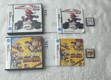Mario Kart DS & Mario VS Donkey Kong: Mini Land (Nintendo DS)Complete-CIB Tested