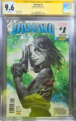 Domino #1 ~ CGC 9.6 ~ Greg Land ~ Greg Land cvr ~ Marvel Comics (2018)