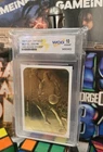 Michael Jordan 1998 Fleer 23KT Gold 1986 Rookie Sticker Card WCG 10