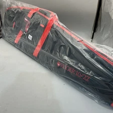 Allen Ruger Flagstaff 10/22 Scoped Rifle Case 40" Lockable Zippers Black/Red New