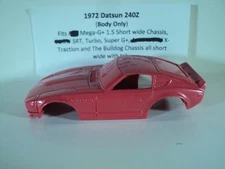 HO scale Slot Car Custom Resin body only 1972 Datsun 240Z in Rust