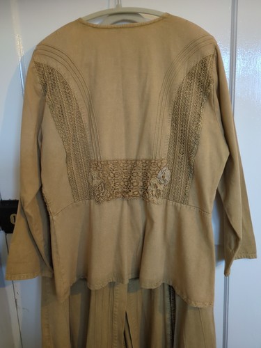 Ladies Ane Balon Mother Of The Bride 3 Piece Set Size Xl Dark Beige - Imagen 6 de 14