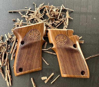 Beretta 20X 30X Grips - Walnut Wood Grips for Beretta 20X Bobcat