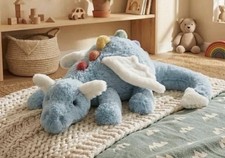 JELLYCAT BLUE SKY DRAGON 50CM   AUTHENTIC    
