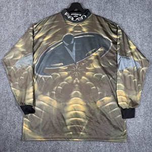 Maillot Dye C5 Paintball Vintage Années 90 - Bleu/Noir Taille S