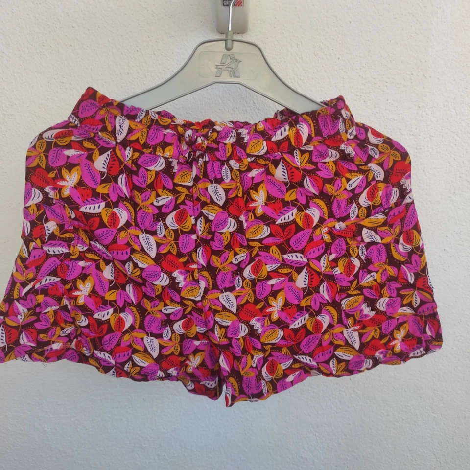 Short DPAM 6 ans fuchsia-jaune - Photo 1/2
