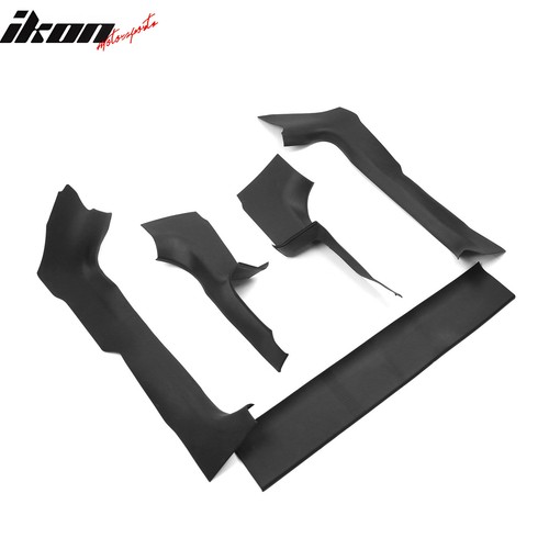 Fits 2024 Tesla Model 3 8PCS Door Sill Protector+Seat Kick Panel+Anti-Kick Cover - Picture 11 of 12