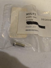 Arctic Cat Snowmobile Carburetor Screw 6505-980 Oem Nos