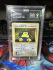 1999 Japanese Pokemon Hungry Snorlax CD Promo Holo TAG 9 Mint