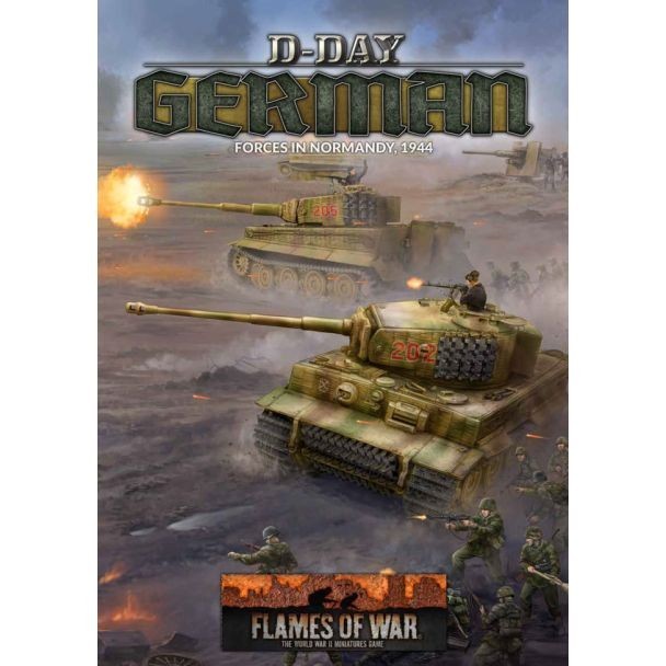 D-Day: German Rulebook - Brand New - Flames of War Battlefront