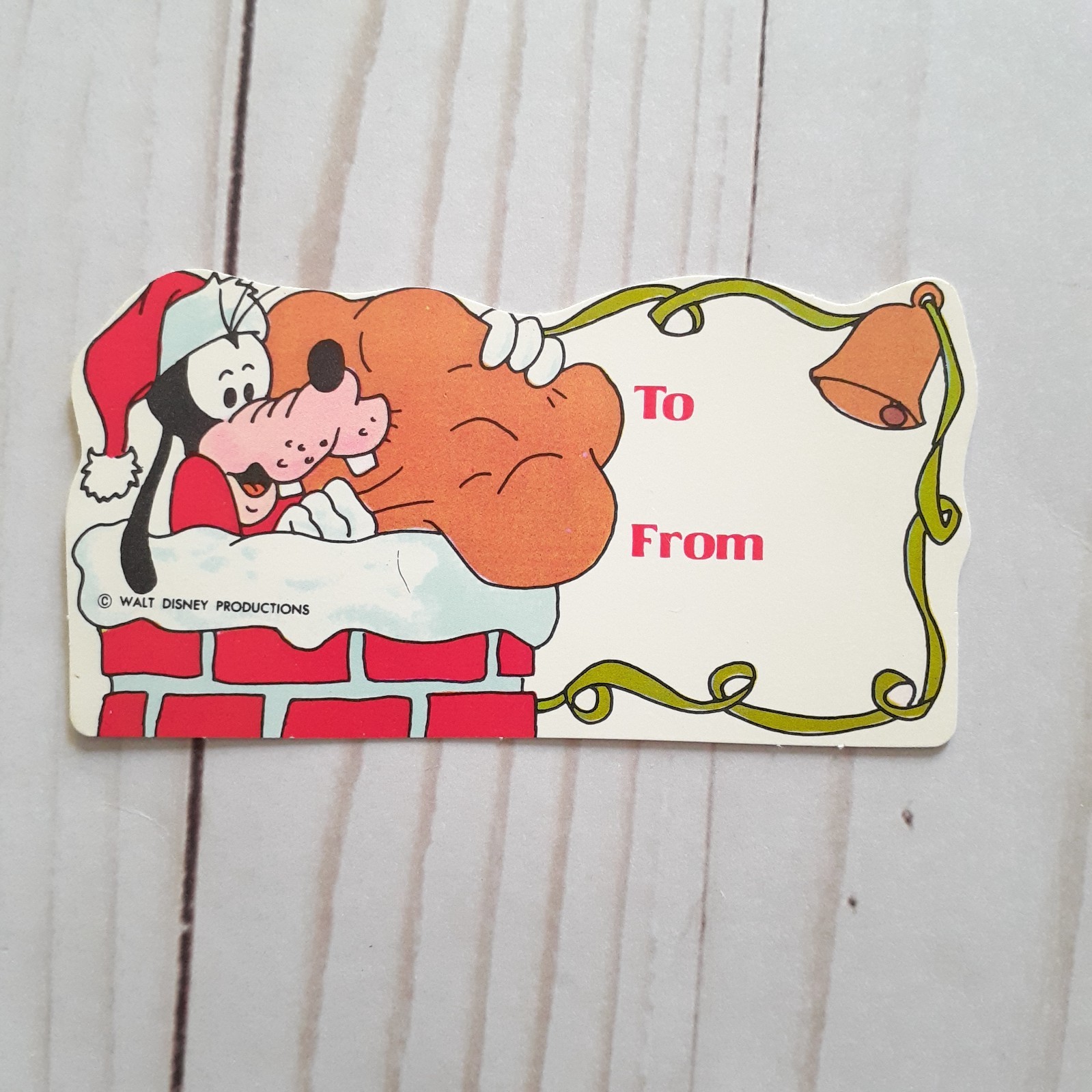 Vintage Christmas Gift Tags - Snoopy, TMNT, Minnie Mouse, Goofy, Big Bird