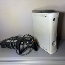 Microsoft Xbox 360 White 20GB Console With Controller TESTED Original Owner