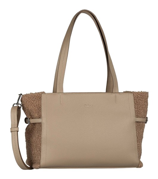 Gabor Noelle Zip Shopper M Schultertasche Tasche Taupe Taupe-image