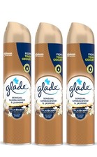 3 x Glade Aerosol Air Freshener 300ml -Sensual Sandalwood & Jasmine